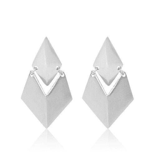 Bold Geometric Shape Earrings