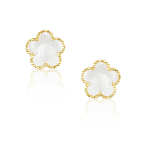 Adeline Clover Earring: 20mm - Racquesh