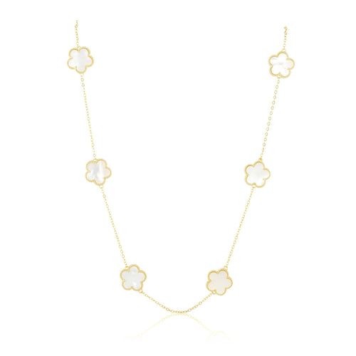 Adeline Clover Necklace - Racquesh