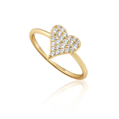 Audrey Heart Ring - Racquesh