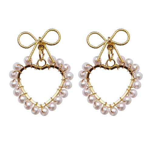 Bowheart Earrings - Racquesh