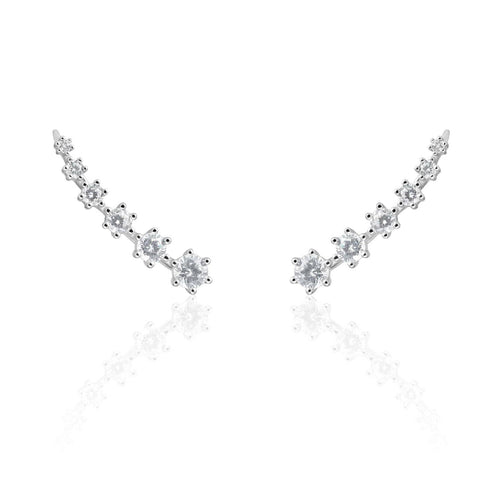 Celina CZ Bar Earring - Racquesh