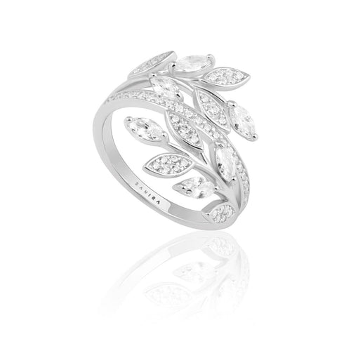 Eve CZ Wrap Ring - Racquesh