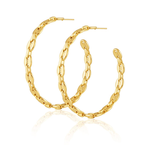 Gemma Hoops - Racquesh