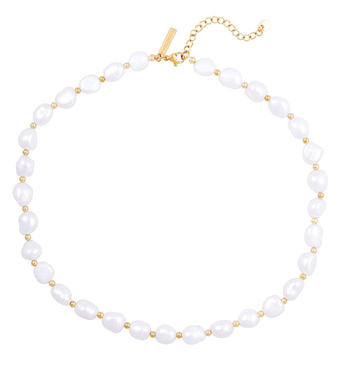 Hailey Pearl Necklace - Racquesh