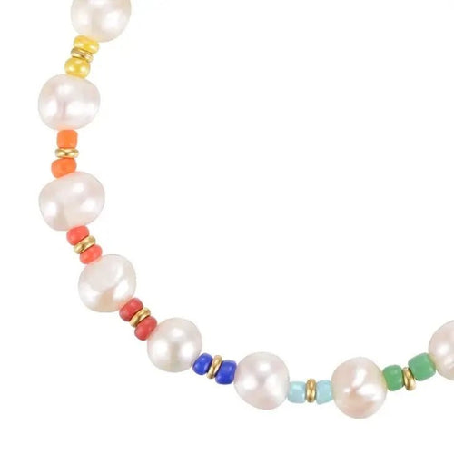 Malibu Rainbow Pearl Bracelet - Racquesh