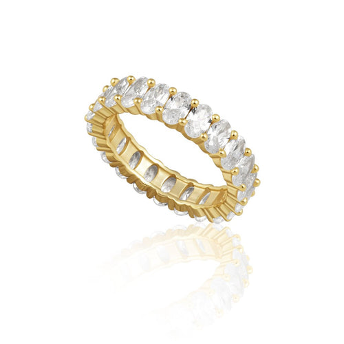 Oval Eternity Band - Racquesh