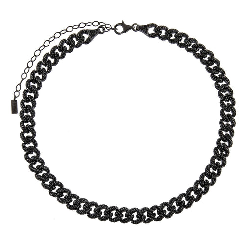 Pavé Chain Link Choker - Racquesh